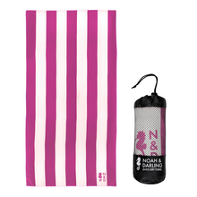 Load image into Gallery viewer, Purple Sherbet - Quick Dry Towel (Stripes / Pattern)
