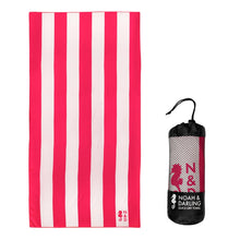 Load image into Gallery viewer, Strawberry Sundae - Quick Dry Towel (Stripes / Plain)