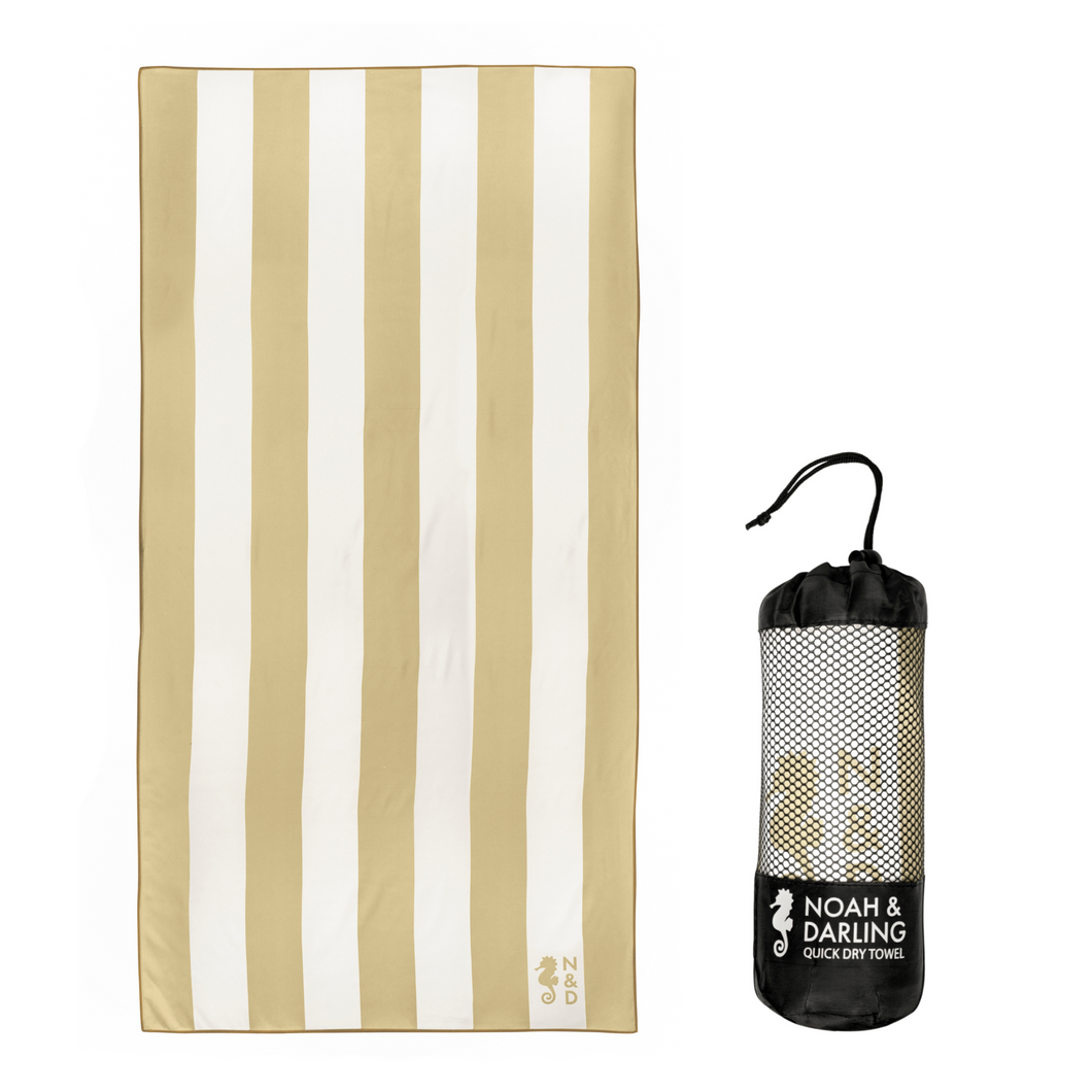 Sand Dune - Quick Dry Towel (Stripes / Plain)